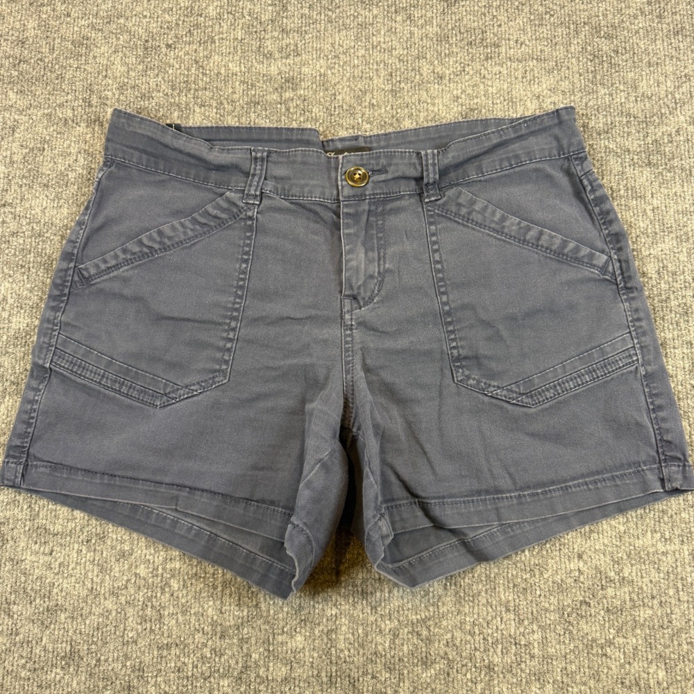 Supplies by Unionbay Utility Cargo Cotton Spandex Blue Shorts Size 10 Gorpcore
